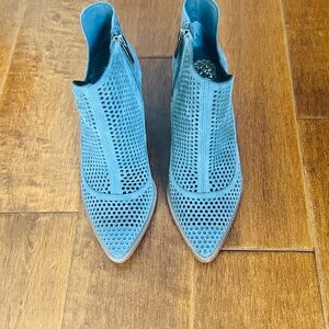 Vince Camuto Perforated Booties